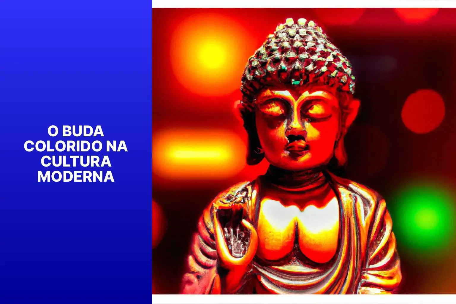 O Buda Colorido na Cultura Moderna - Buda Colorido 