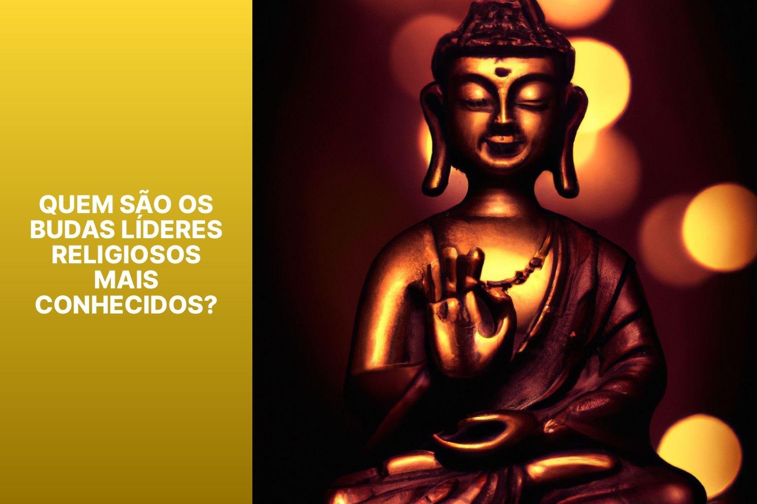 Quem são os Budas Líderes Religiosos mais conhecidos? - Buda Lider Religioso 