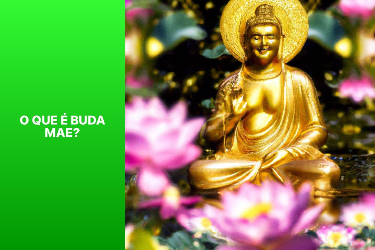 O Que É Buda Mae? - Buda Mae 