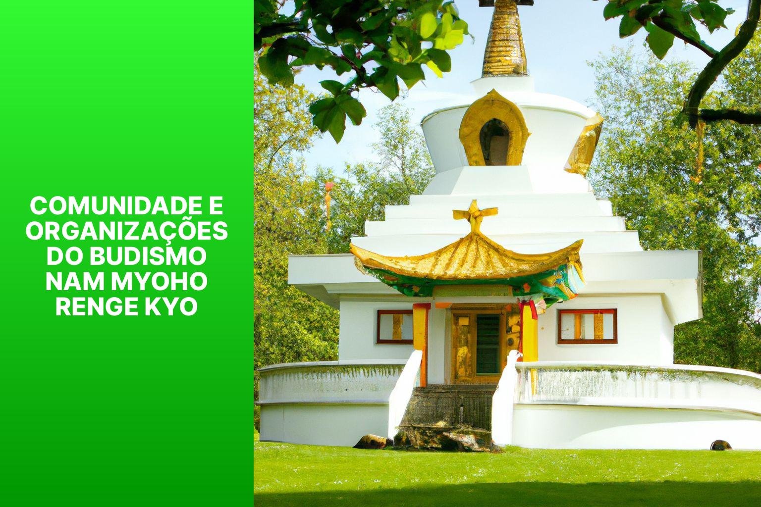 Comunidade e Organizações do Budismo Nam Myoho Renge Kyo - Budismo Nam Myoho Renge Kyo 