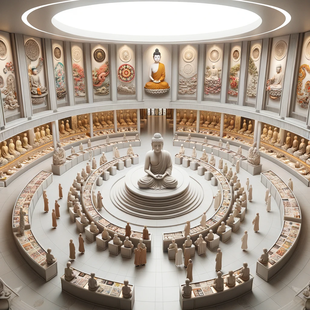 A Roda do Dharma em Diferentes Escolas Budistas