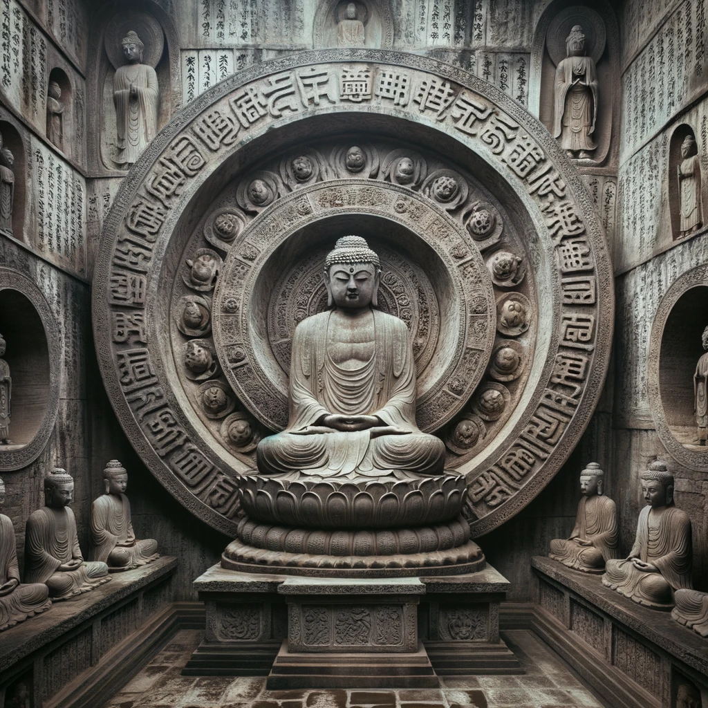Roda do Dharma Budismo